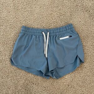Vuori Slate Blue Women's Athletic Shorts